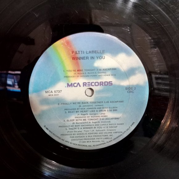 Patti LaBelle winner in you Vinyl record - Picture 4 of 4